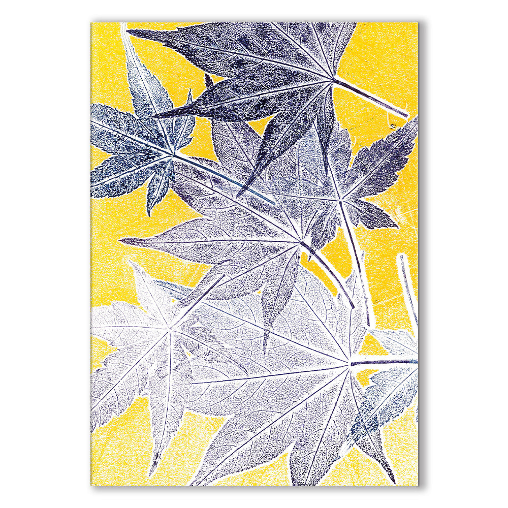 Radiant Botanical Art Card