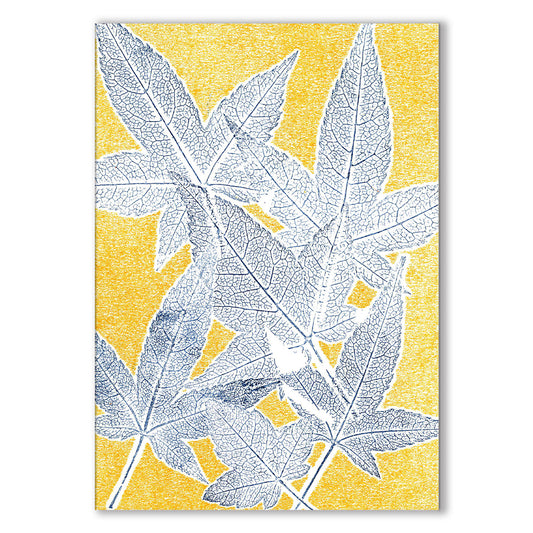 Radiant Botanical Art Card