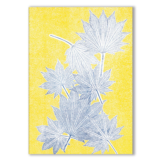 Radiant Botanical Art Card