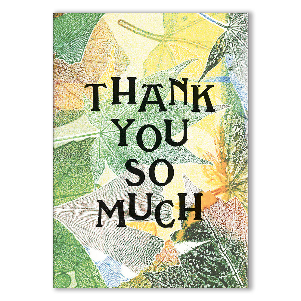 Botanical Art Card - Thank You So Much