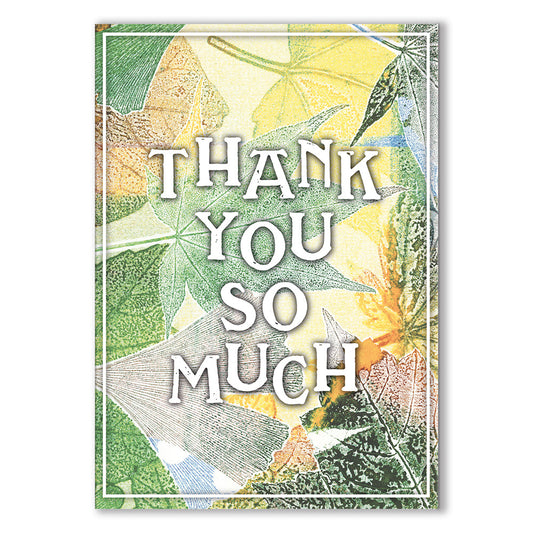 Botanical Art Card - Thank You So Much