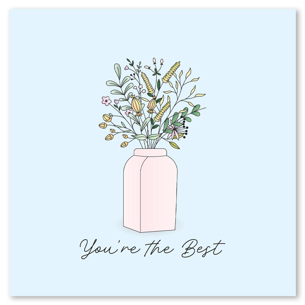 Foliage Vase - You're The Best