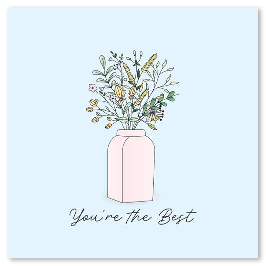 Foliage Vase - You're The Best